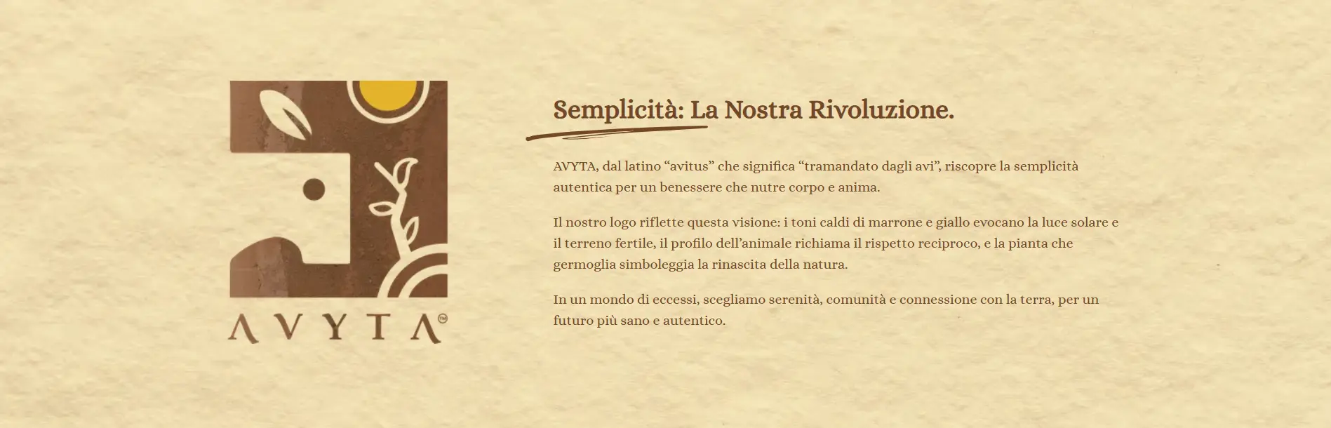 Semplicità: la nostra rivoluzione